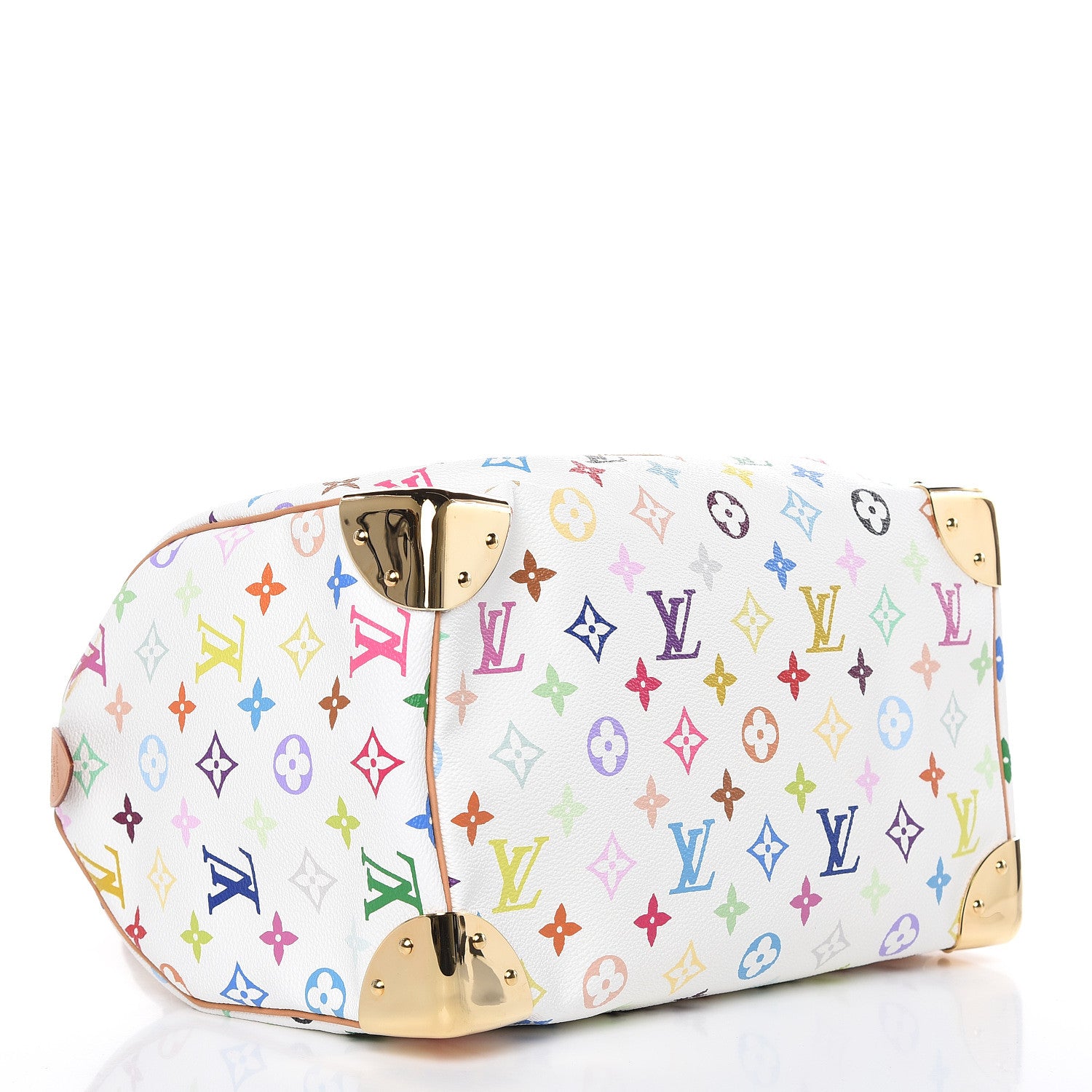 Louis Vuitton Monogram Multicolor Speedy 30 White 4 of 11