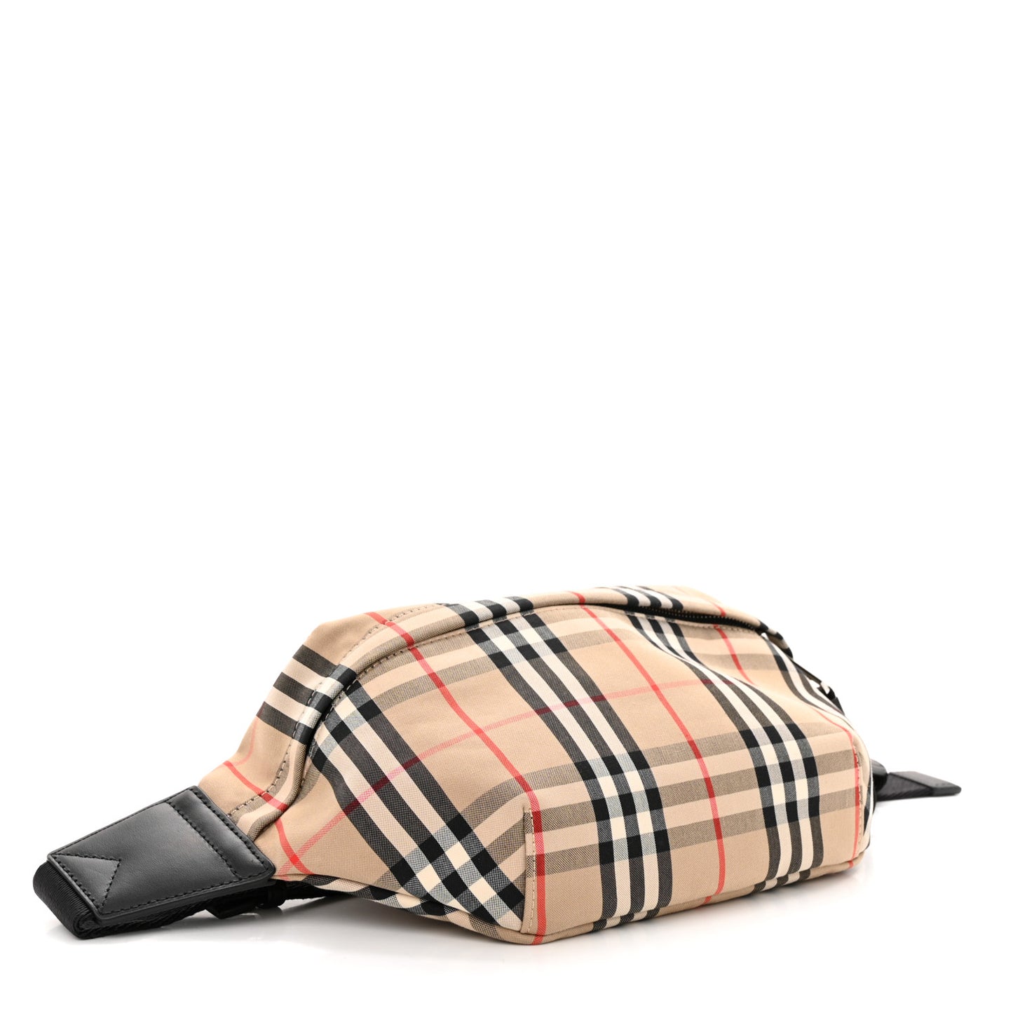 Nylon Vintage Check Medium Sonny Bum Bag Archive Beige Black
