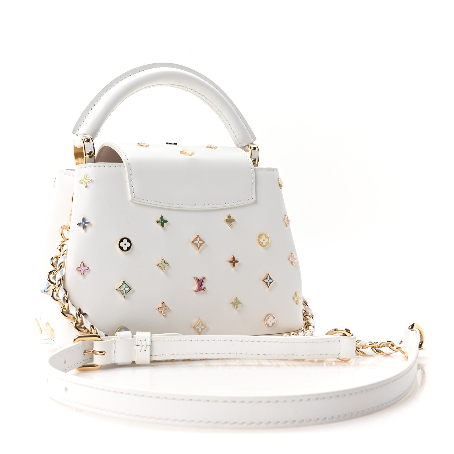 LV X TM Cowhide Mini Capucines Multicolor
