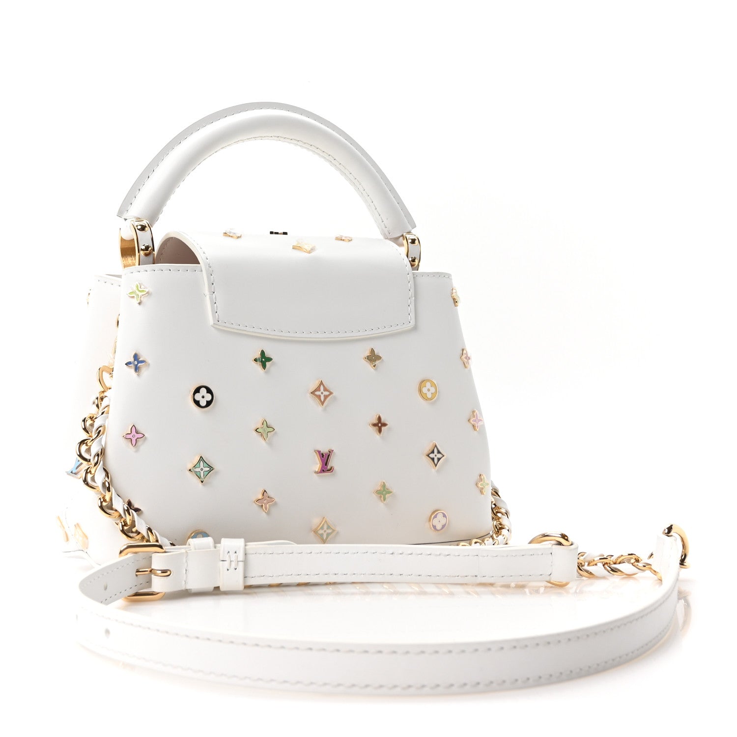Louis Vuitton LV X TM Cowhide Mini Capucines Multicolor 2 of 9