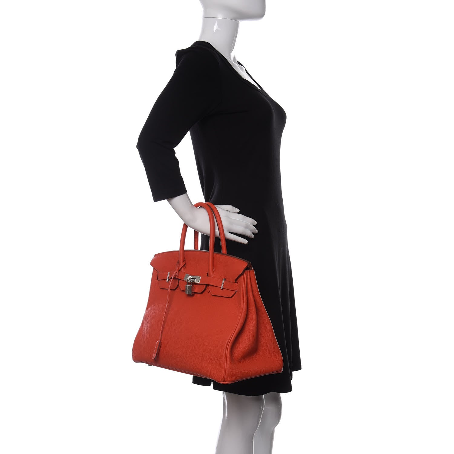 Hermes Togo Birkin 35 Capucine 2 of 10