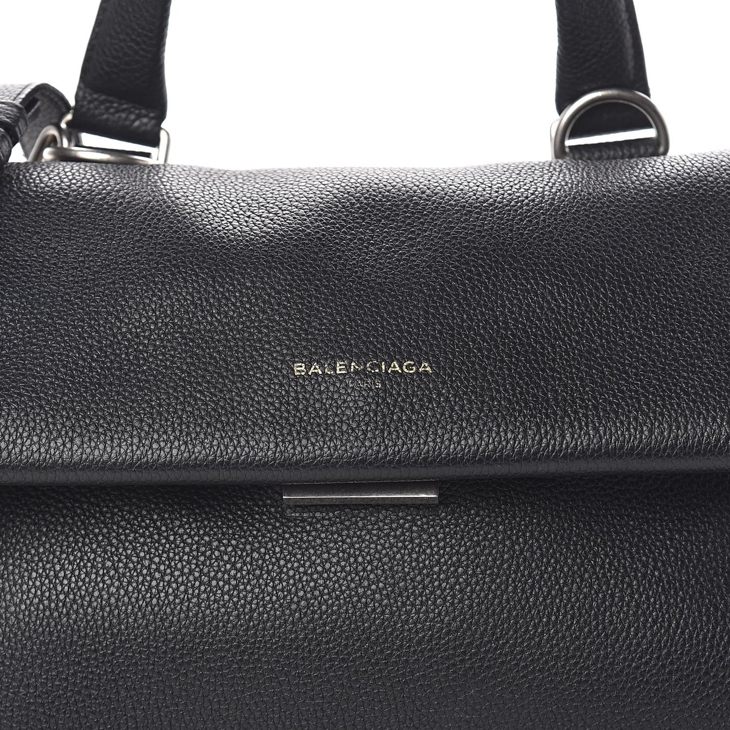 Veau Grana Small Tool Satchel Black