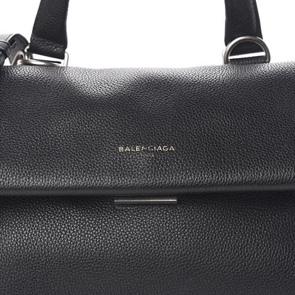 Balenciaga Veau Grana Small Tool Satchel Black 10 of 13