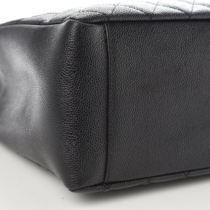 Chanel Caviar Quilted Grand Shopping Tote GST Black 8 of 19