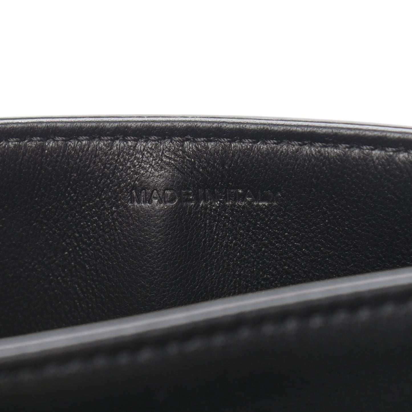 Shiny Calfskin Teen Triomphe Black