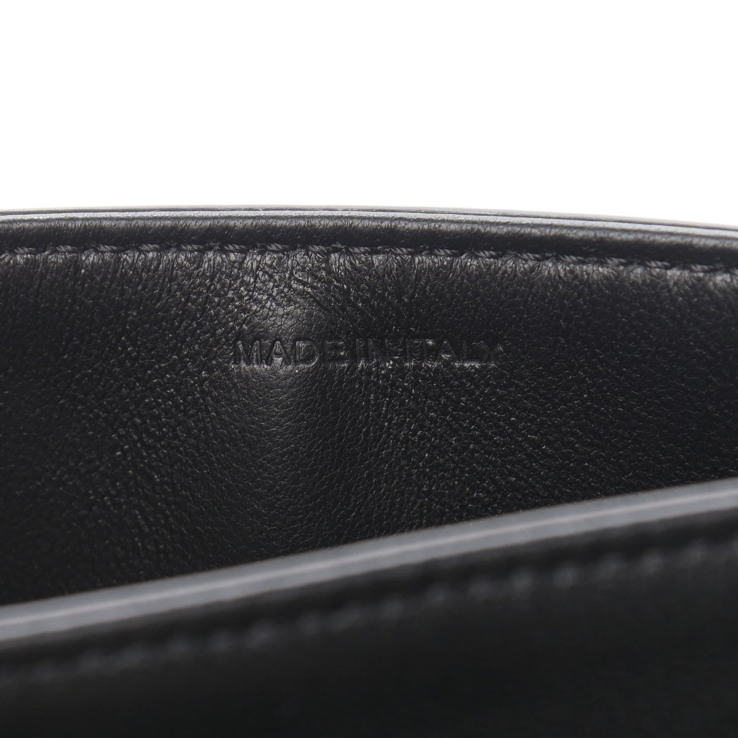 Celine Shiny Calfskin Teen Triomphe Black 7 of 11