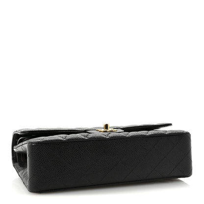 Chanel Caviar Quilted Medium Double Flap Black 4 of 10
