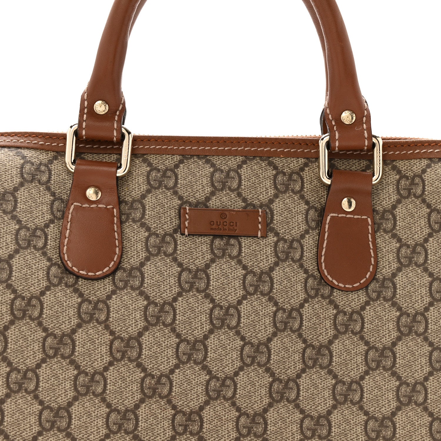 Gucci GG Plus Monogram Medium Joy Tote Bag Gold 8 of 12