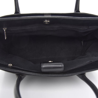 Chanel Calfskin Cerf Executive Shopper Tote Black 4 of 8