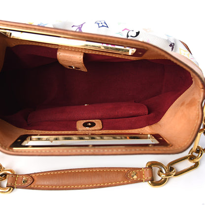 Louis Vuitton Monogram Multicolor Judy PM White 4 of 8