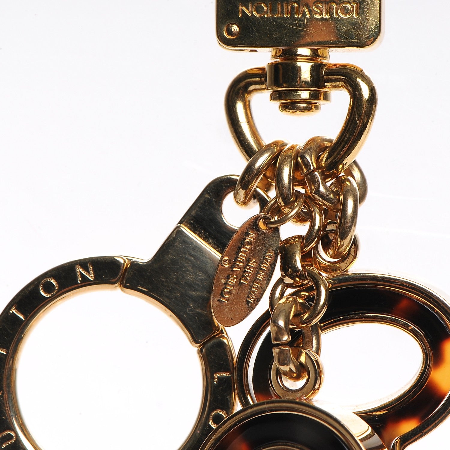 Louis Vuitton Acetate Confidence Bag Charm Key Holder 5 of 7