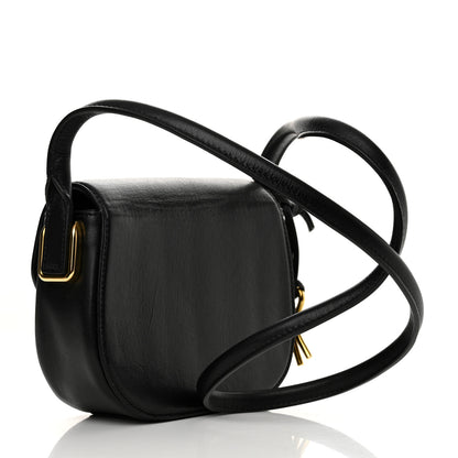 Bottega Veneta Calfskin Mini Desiree Crossbody Bag Black 3 of 12