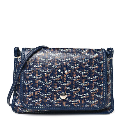 Goyard Goyardine Plumet Wallet Clutch Navy 1 of 10