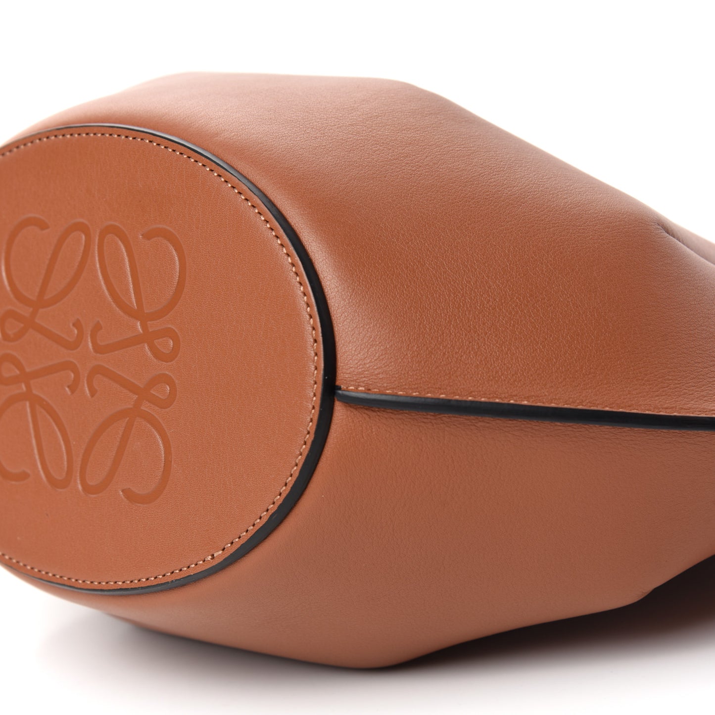 Calfskin Small Shell Tote Tan