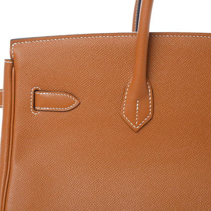 Hermes Epsom Birkin 35 Toffee 24 of 31