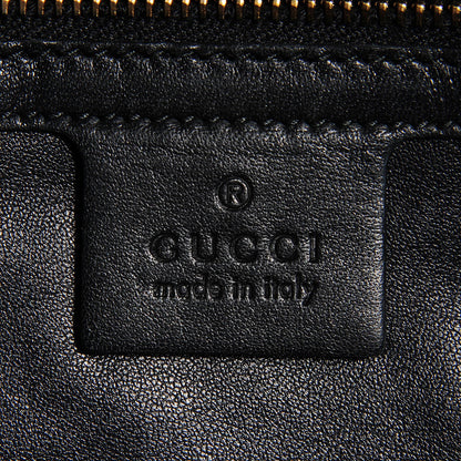 Gucci Patent Microguccissima Medium Broadway Evening Clutch Black 6 of 7