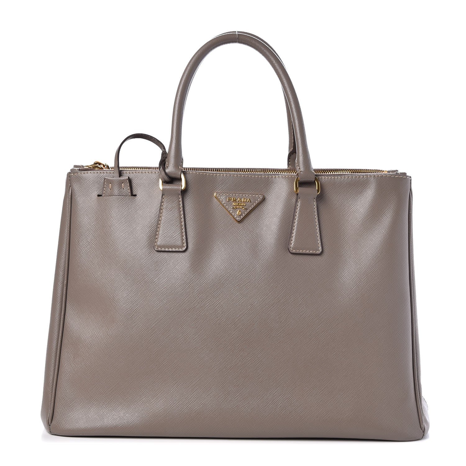 Prada Saffiano Medium Galleria Double Zip Tote Argilla 1 of 12
