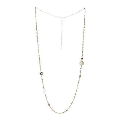 Christian Dior Metal Crystal La Petite Tribale Necklace Gold 3 of 4