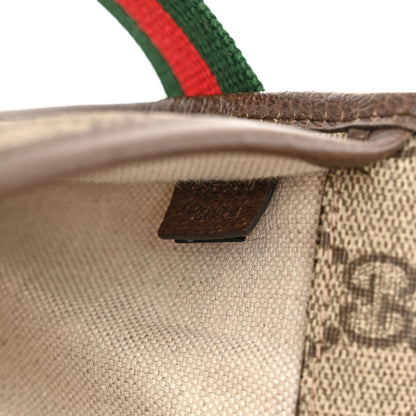 Gucci GG Supreme Monogram Neo Vintage Web Belt Bag Brown 7 of 13