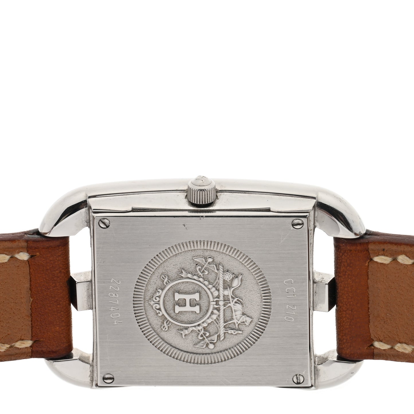 Stainless Steel Barenia 23mm Cape Cod Double Tour Quartz Watch Fauve