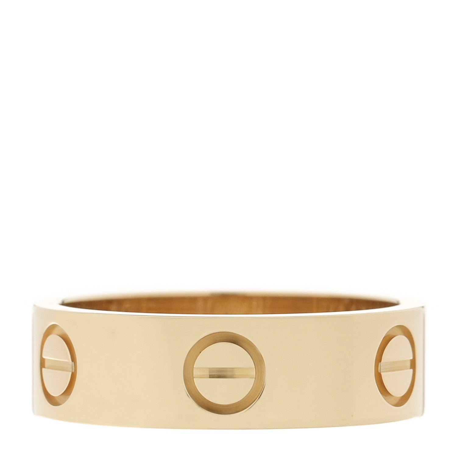 Cartier 18K Yellow Gold 5.5mm LOVE Ring 52 6 3 of 5