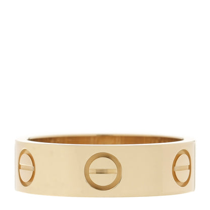 Cartier 18K Yellow Gold 5.5mm LOVE Ring 52 6 3 of 5