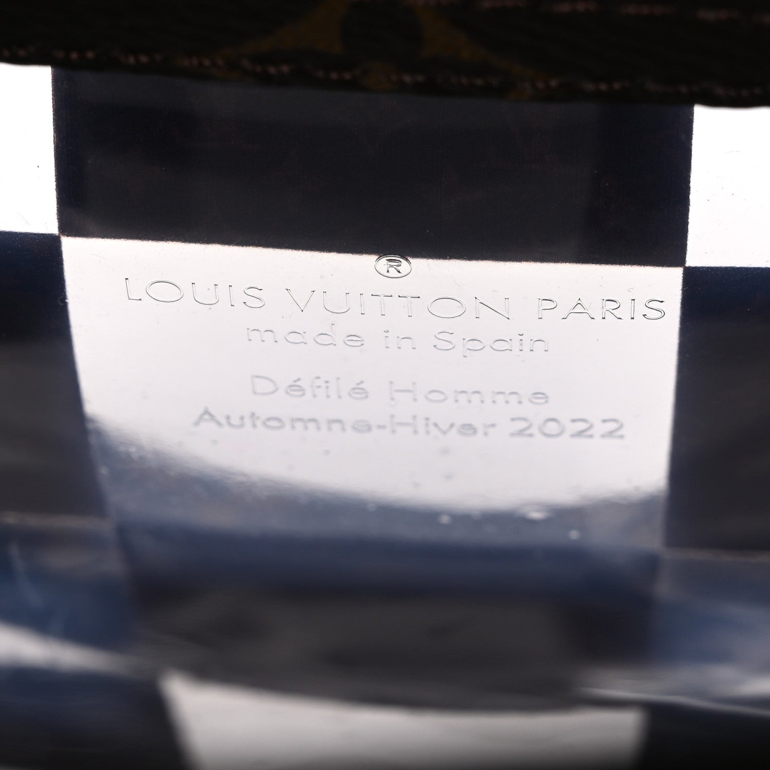 Louis Vuitton PVC Monogram Chess Sac Plat 7 of 11