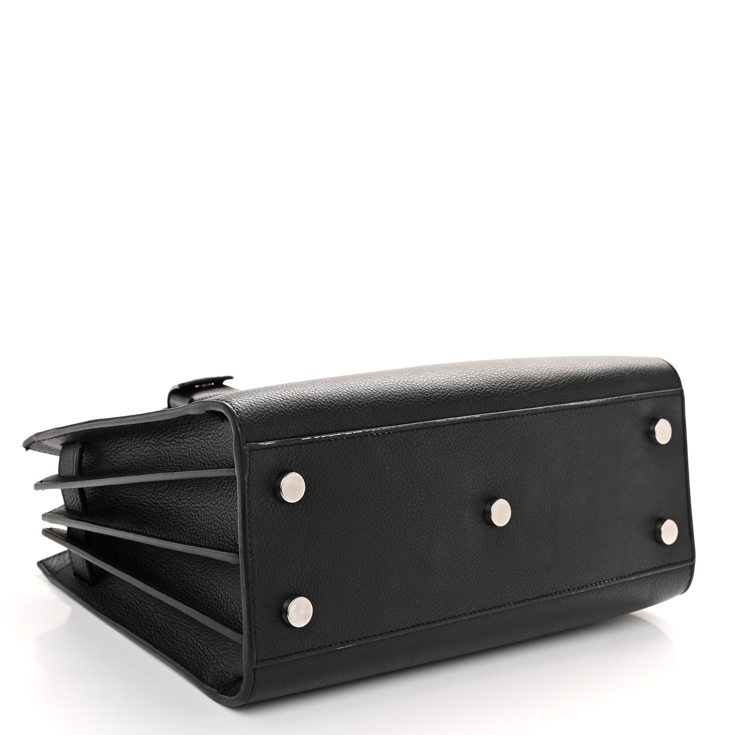 Saint Laurent Grained Calfskin Baby Sac De Jour Black 4 of 11