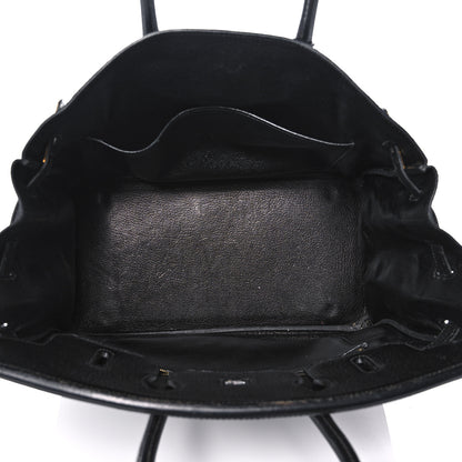 Hermes Chevre de Coromandel Birkin 35 Black 5 of 28