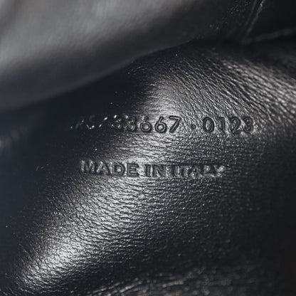 Saint Laurent Lambskin Quilted Gaby Zipped Pouch Crema Soft 7 of 11