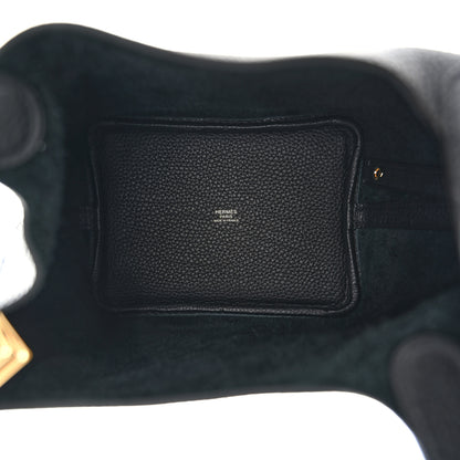 Hermes Taurillon Clemence Picotin Lock 18 PM Black 5 of 11