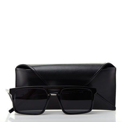 Christian Dior Acetate Black Tie Sunglasses 262S Black 7 of 7