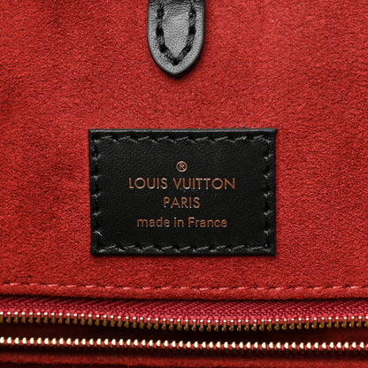Louis Vuitton LOUIS VUITTON Empreinte Monogram Giant Onthego MM Black Beige 6 of 11