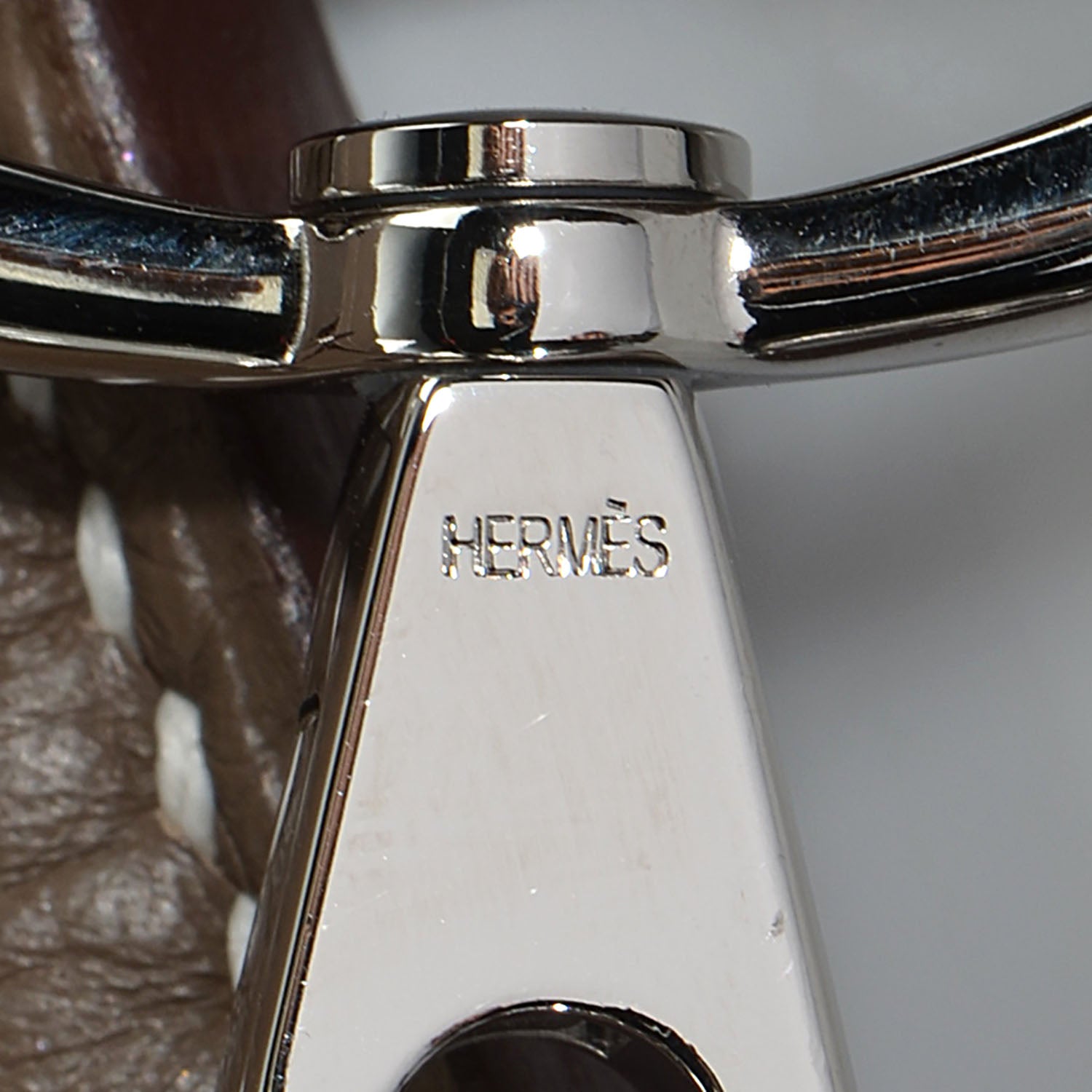 Hermes Taurillon Clemence Jypsiere 34 Etoupe 8 of 23