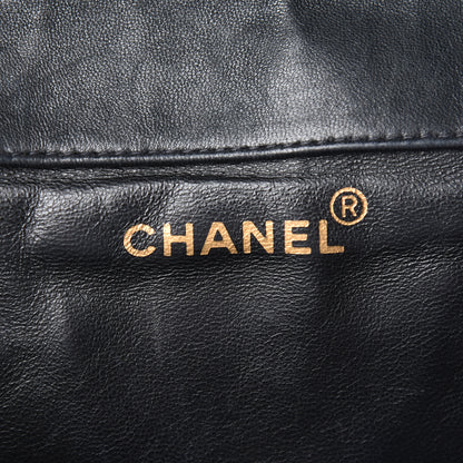 Chanel Lambskin Quilted CC Chain Backpack Black 6 of 18
