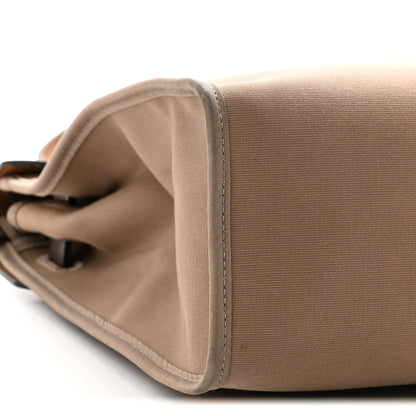 Hermes Vache Hunter Toile Herbag Zip 31 PM PM Etoupe Ebene 10 of 11