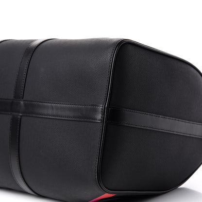 Louis Vuitton Taiga Rainbow Keepall Bandouliere 50 Black 7 of 8
