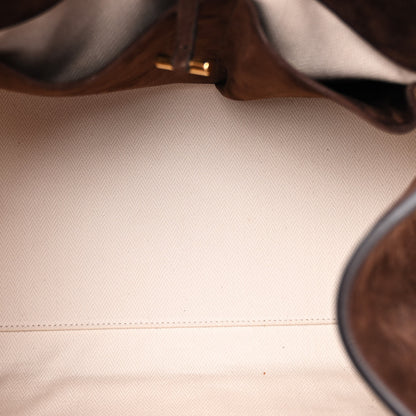 The Row Suede Soft Margaux 15 Mocha 5 of 10