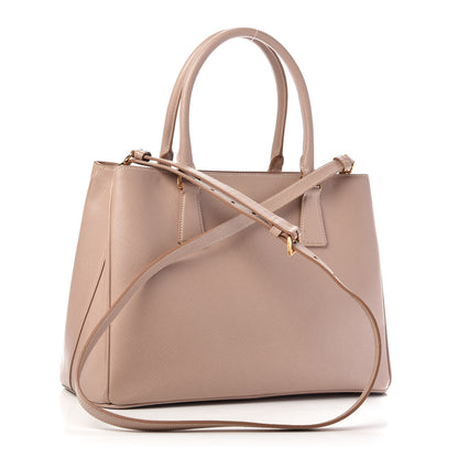 Prada Saffiano Lux Medium Tote Cammeo 3 of 9