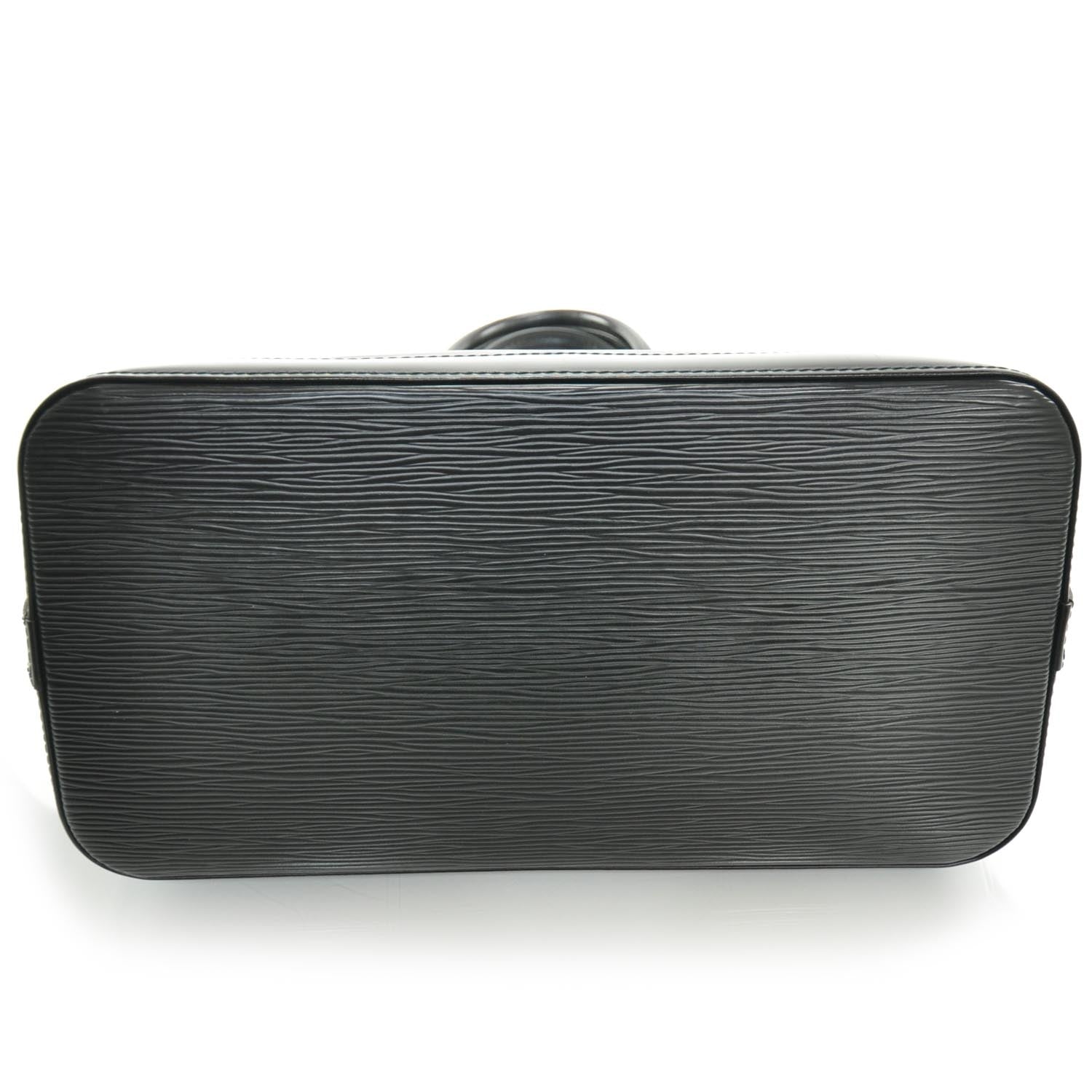 Louis Vuitton Epi Alma Black 4 of 8