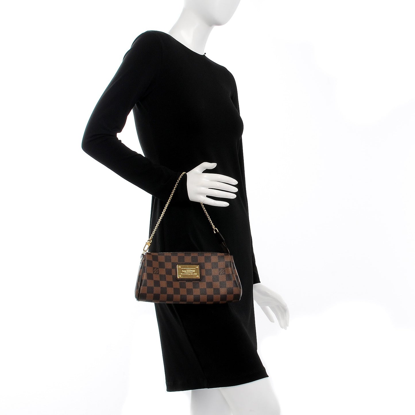 Damier Ebene Eva Clutch