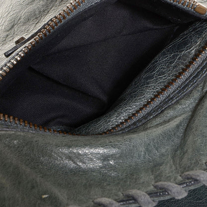 Balenciaga Agneau Giant Stitch Shoulder Bag Anthracite 7 of 10