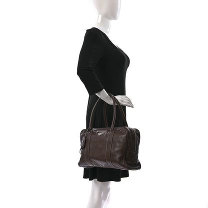 Prada Nappa Hydra Shoulder Bag Terra 2 of 10