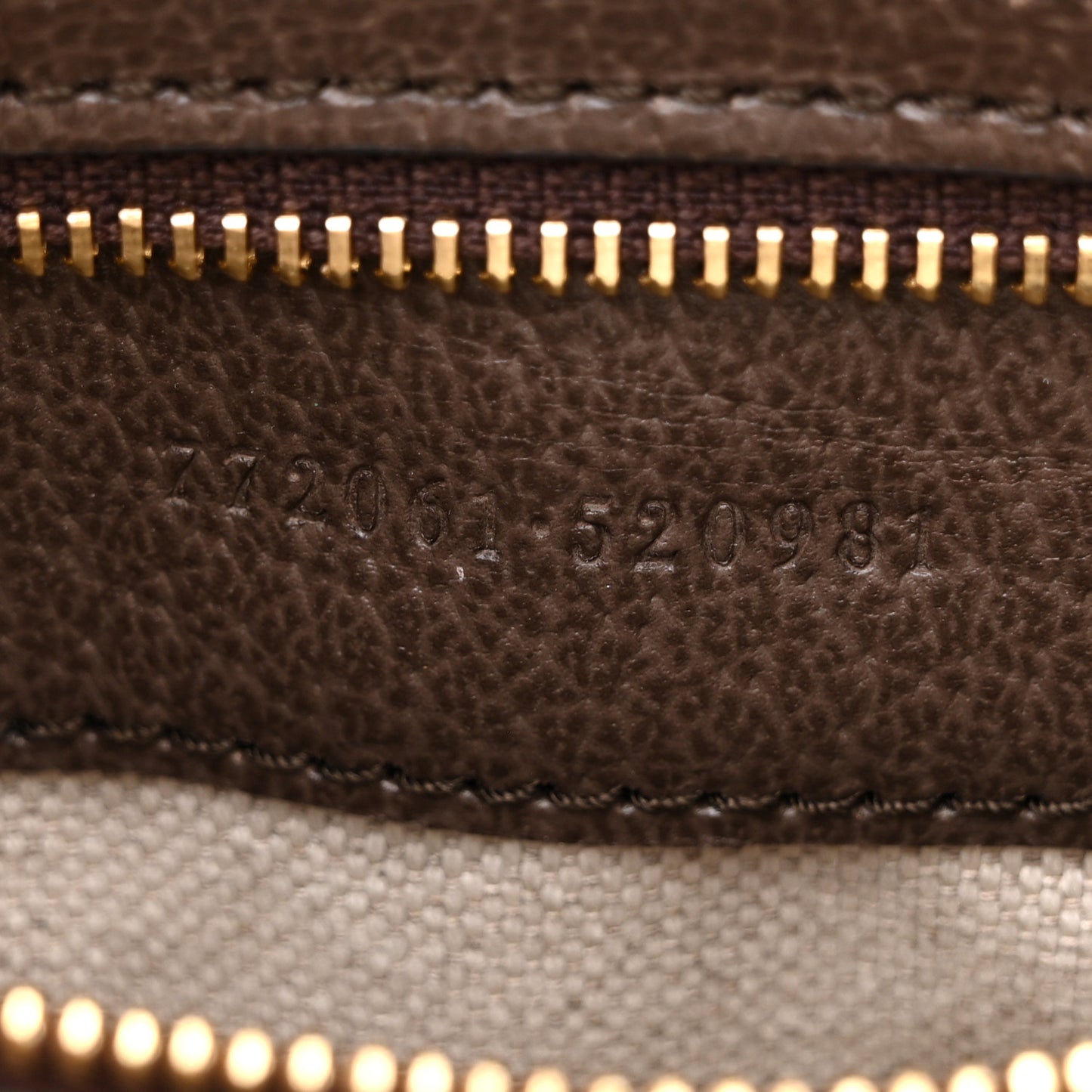 GG Supreme Monogram Web Small Ophidia Top Handle Bag Beige Ebony