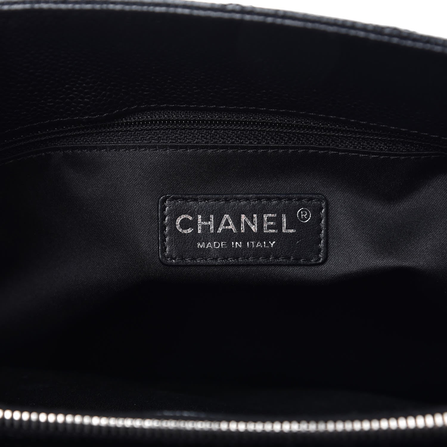 Chanel Caviar Quilted Grand Shopping Tote GST Black 5 of 11