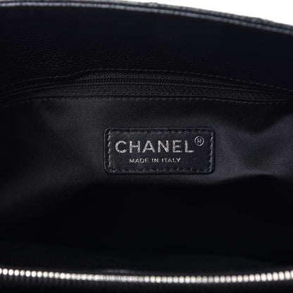 Chanel Caviar Quilted Grand Shopping Tote GST Black 5 of 11