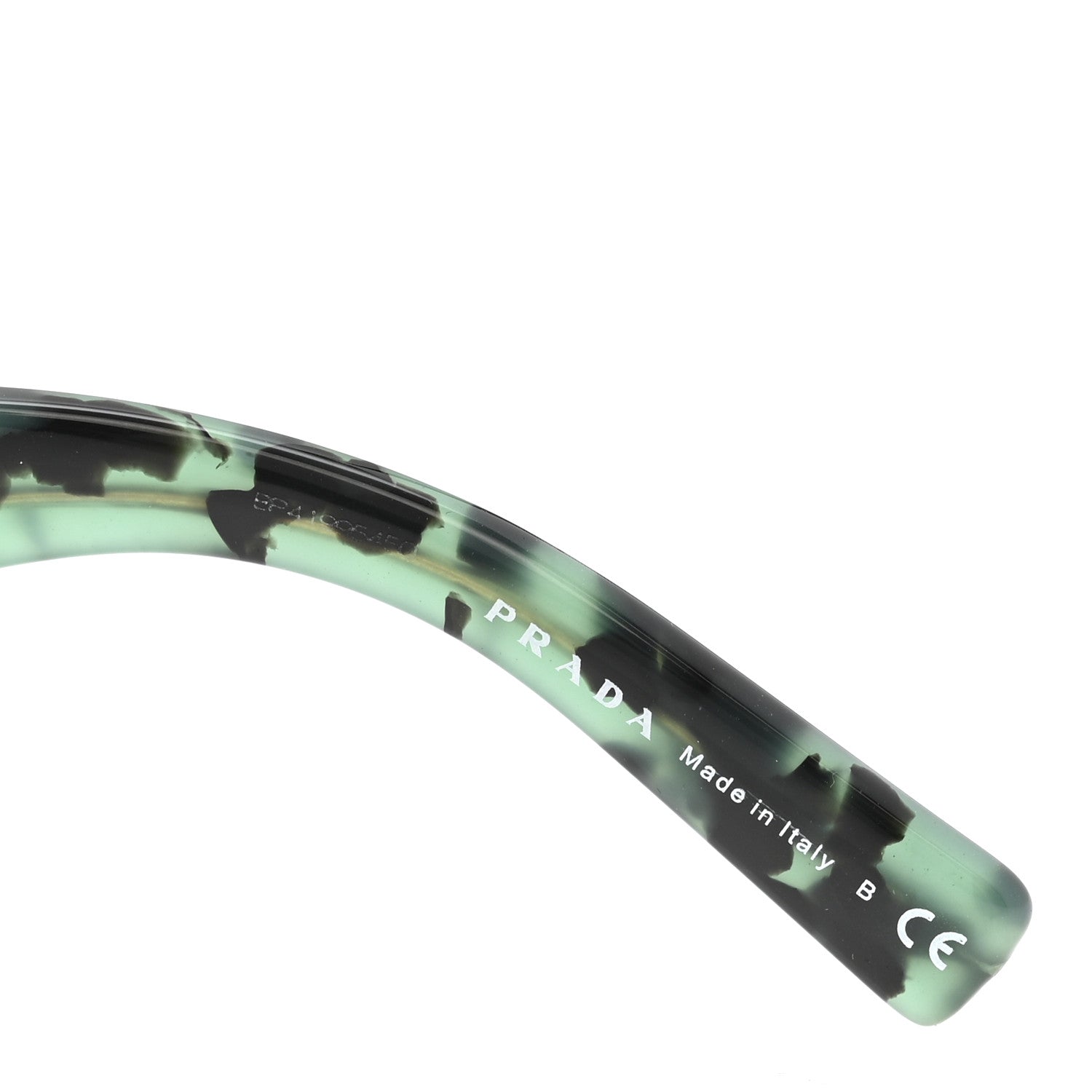 Prada Acetate Symbole Sunglasses SPR 23Y Red Tortoise 5 of 9