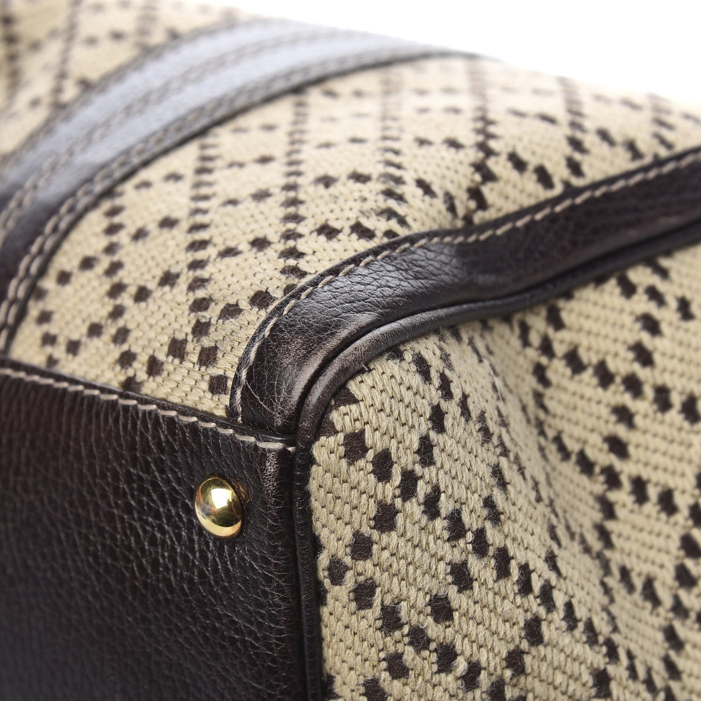 Diamante Calfskin Large Aviatrix Boston Brown