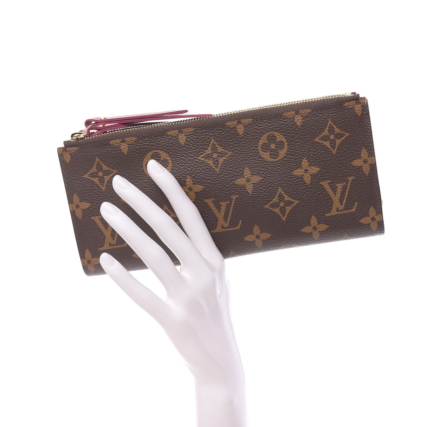 Monogram Adele Wallet Fuchsia