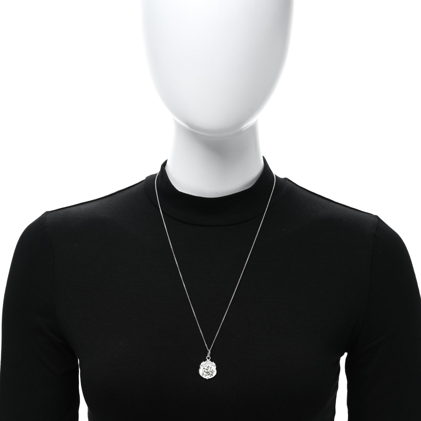 Sterling Silver Olympian Beauty Pendant Necklace